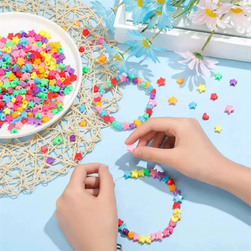 1 Set 24 Grid DIY Bracelet Making Kit Handmade Beads Toys For Children With Accessories Necklace Jewelry Making Creative Toys