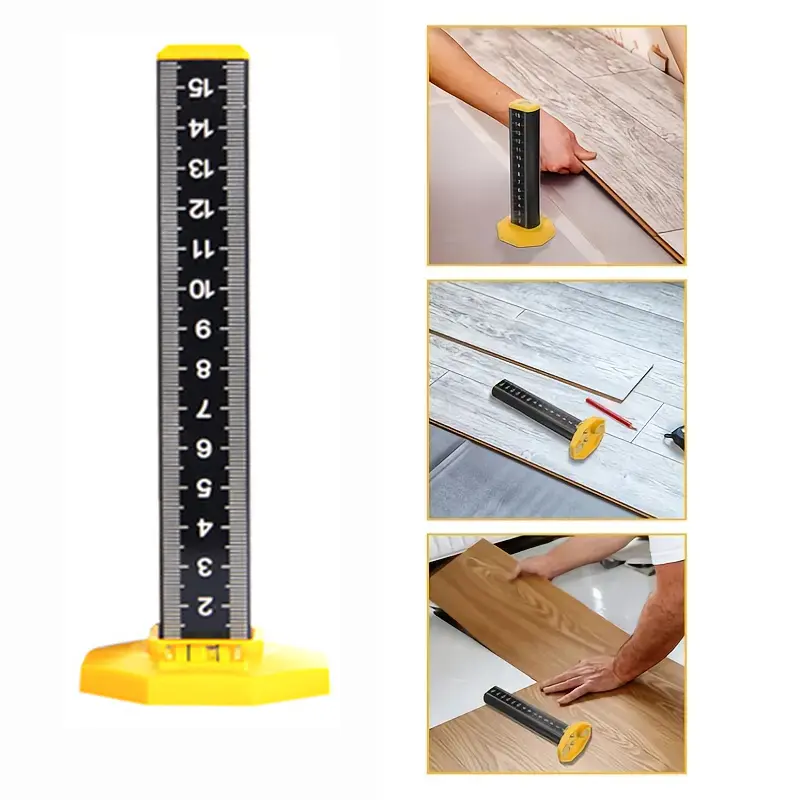 1pc Aluminum Alloy Ceiling Floor Tile Leveling And Positioning Ruler With Magnetic Special Drop Ceiling Installation Tools