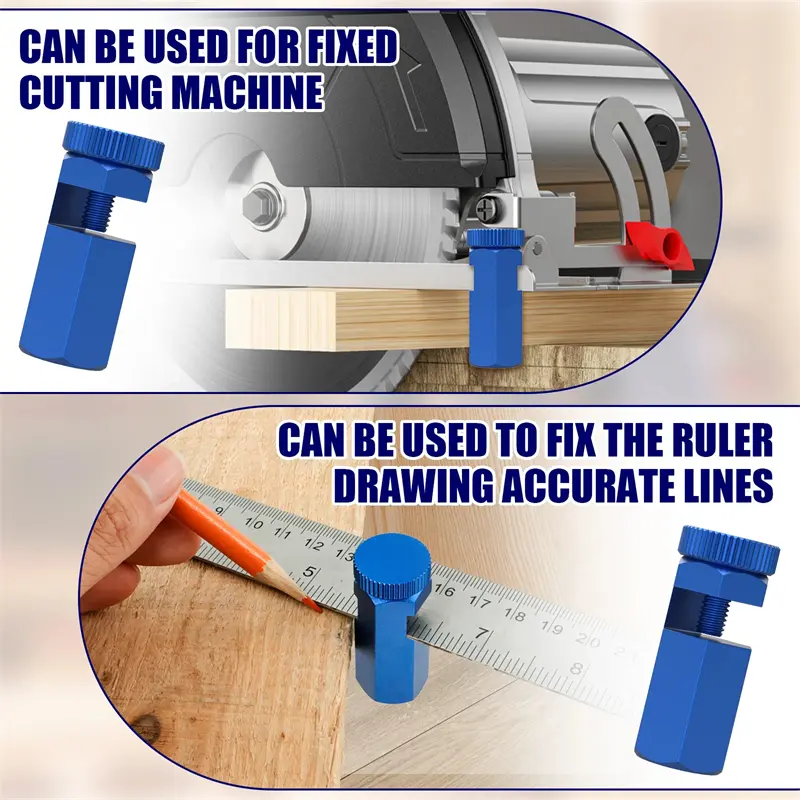 1pc Stair Gauge Square Auxiliary Clamp Aluminium Alloy Tall Stair Gauges For Stair Layout And Rafter Framing Woodworking Tools