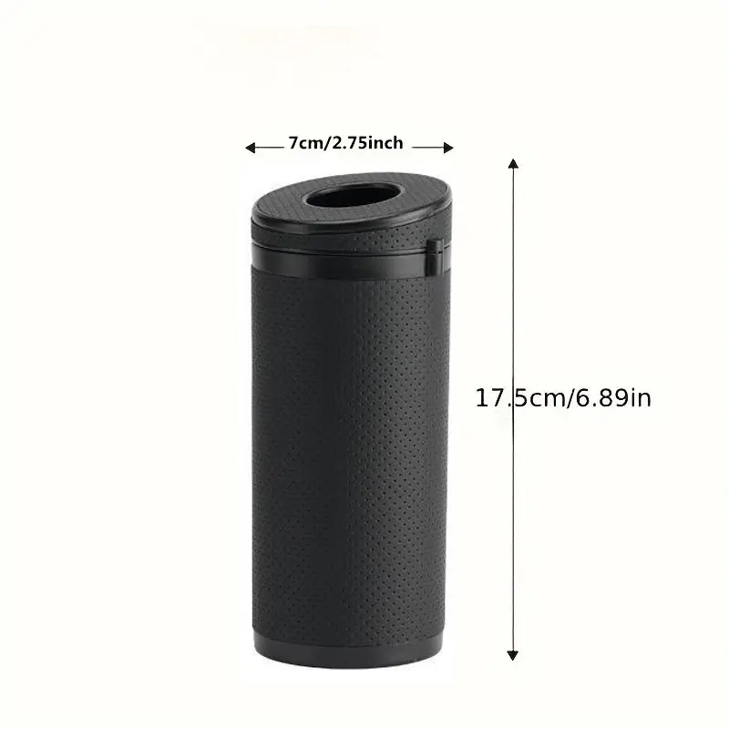 1pc Multifunction Car Tissue Box Storage Holder Auto Round Paper Tube Dispenser Safety Broken Window Auto Interior Accessories