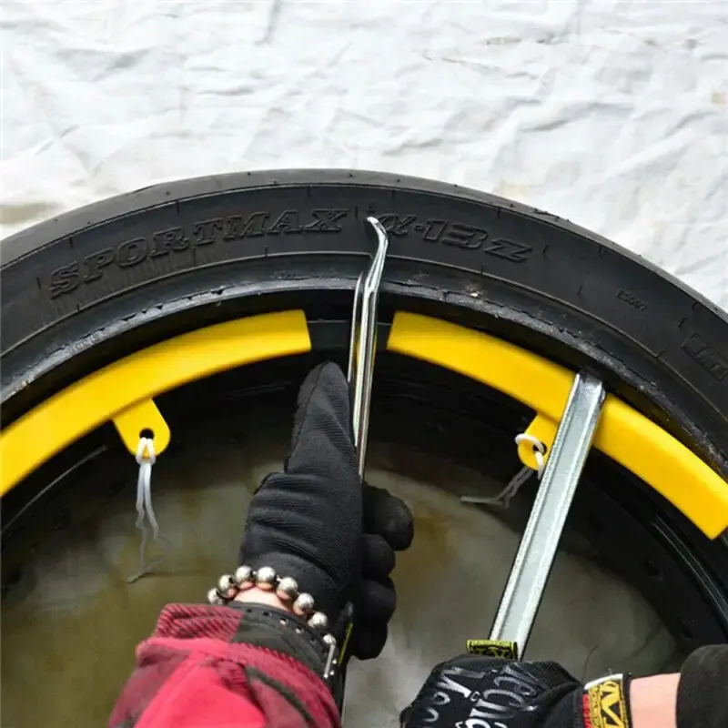 3pcs Tire Lever Tool Set Motorcycle Car Tire Changing Repair Tools Bike Tire Mount/Demount Crowbar Hand Tool Repair Accessories