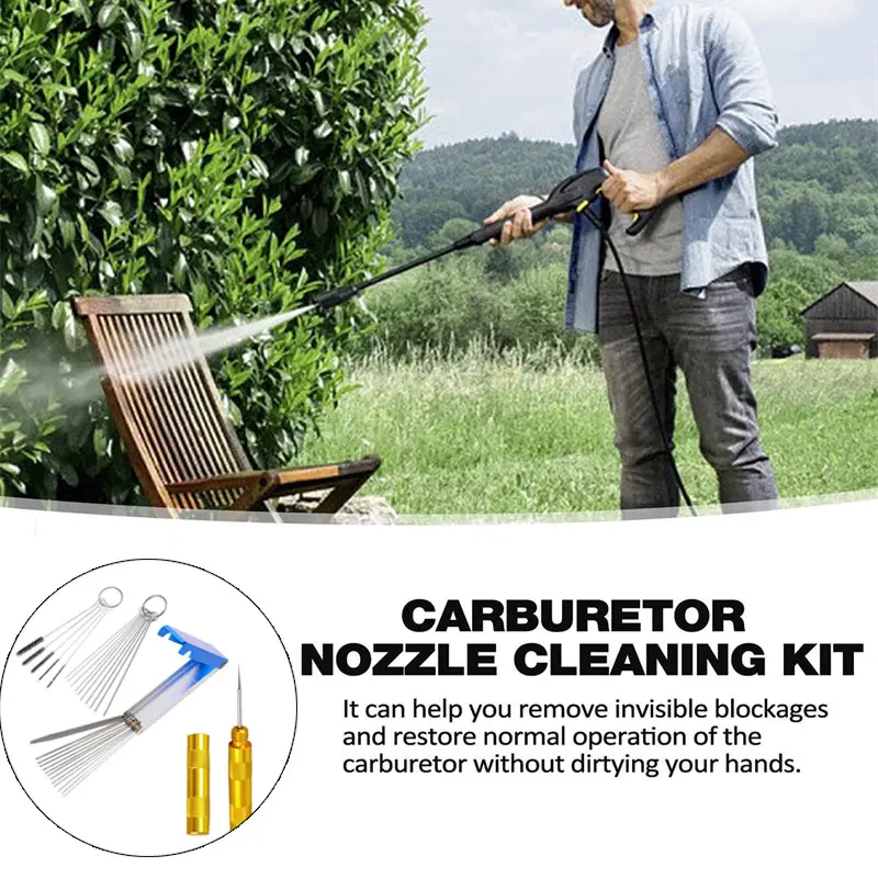 4pcs/Set Airbrush Cleaning Brush Auto Spray Gun Nozzle Cleaning Equipment Repair Tools Scrape Spray Needle & Brush Hand Tool