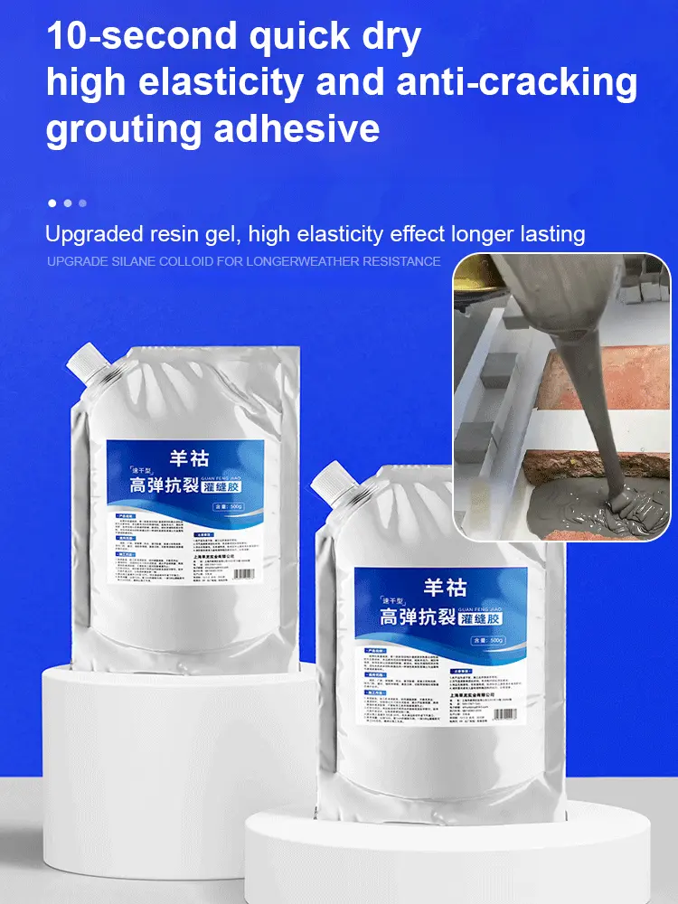 Sealing Glue 10 Seconds Quick Drying Roof Ground Crack Repair Sealing Glue Leak Repair Waterproof Glue Roof Leak Waterproof Mate