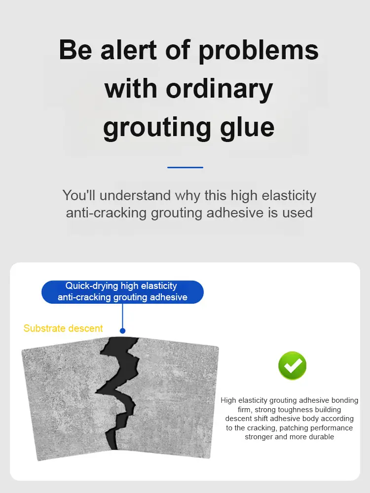 Sealing Glue 10 Seconds Quick Drying Roof Ground Crack Repair Sealing Glue Leak Repair Waterproof Glue Roof Leak Waterproof Mate