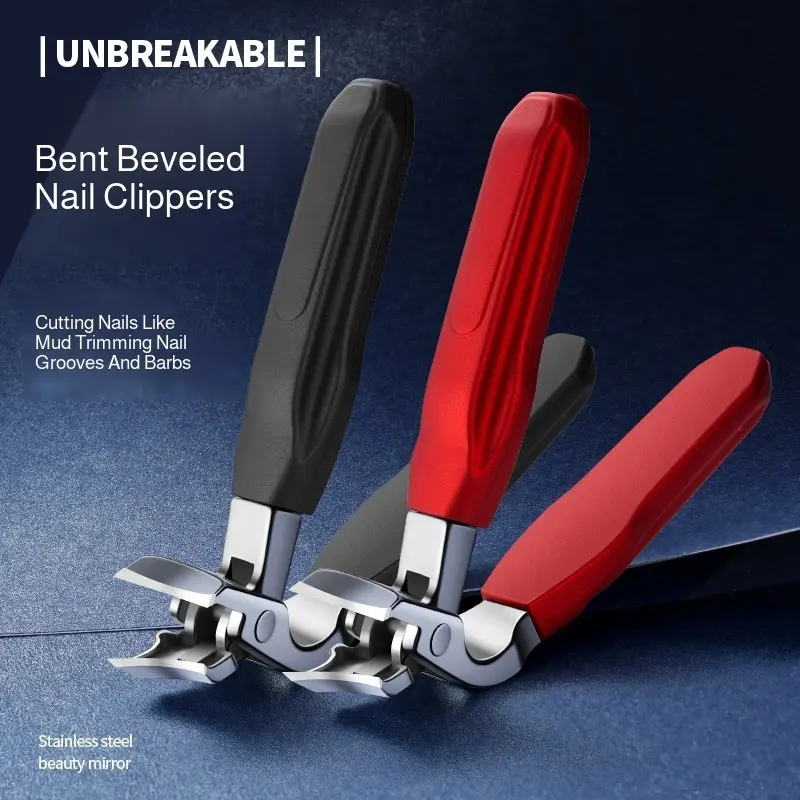Household Nail Clippers Large Elbow Beveled Nail Clippers Set Nail Trimming Tools