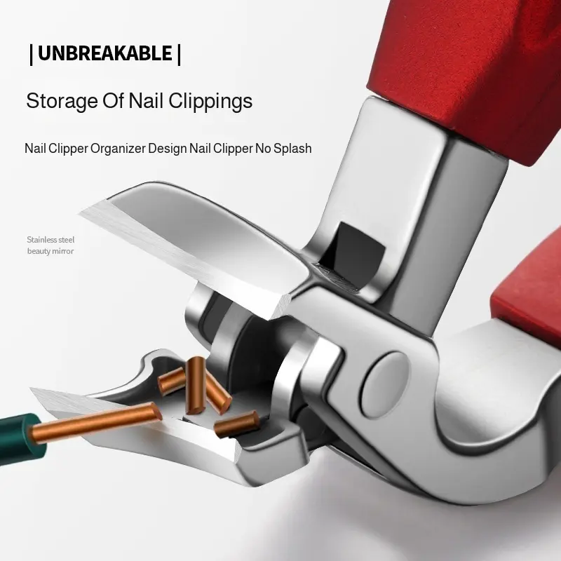 Household Nail Clippers Large Elbow Beveled Nail Clippers Set Nail Trimming Tools