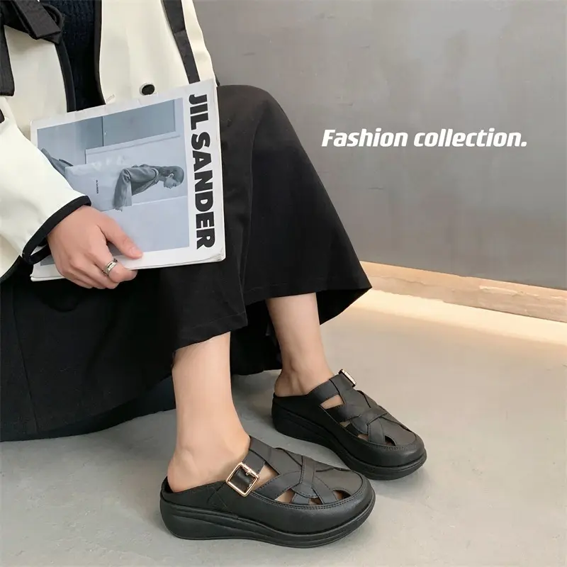 Summer Women's Outer Wear Antislip Stomping Shit Feeling Slippers Highvalue Home Women's Shoes