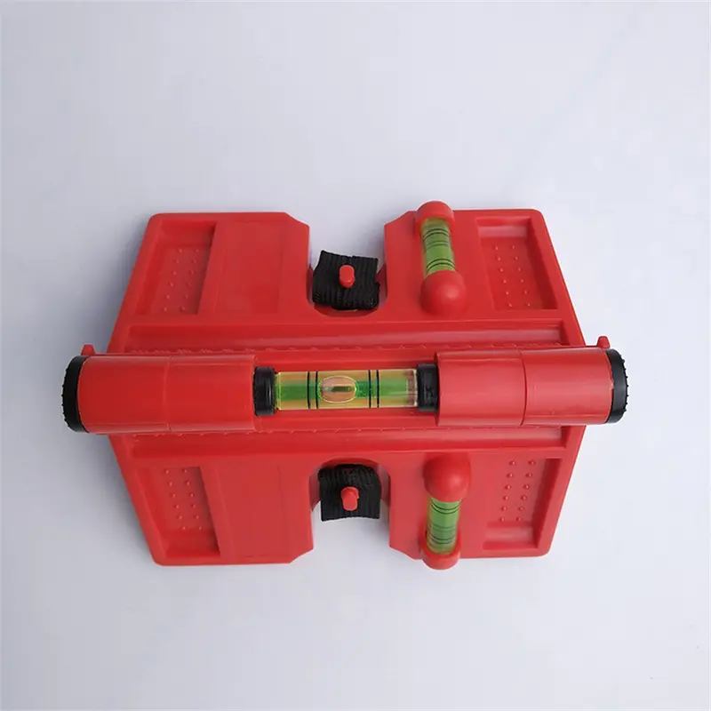1pc Adjustable Tube Angle Meter Folding Bubble Level Ruler Inclinometer With Strap Horizontal Vertical 3 Vials Woodworking Tools