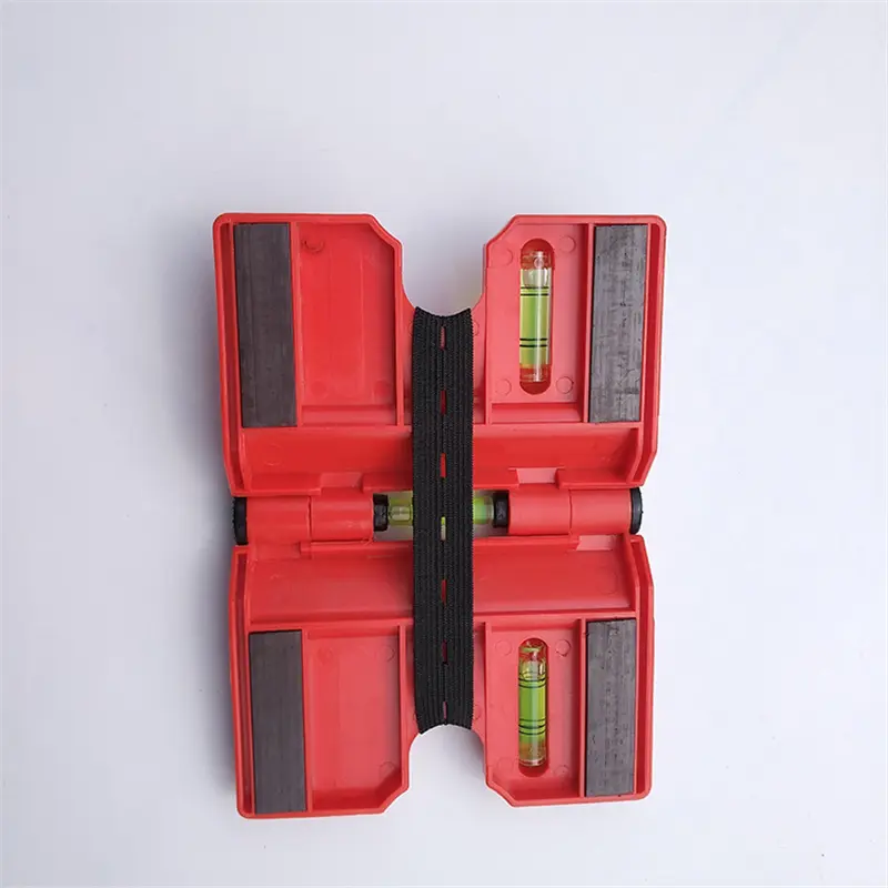 1pc Adjustable Tube Angle Meter Folding Bubble Level Ruler Inclinometer With Strap Horizontal Vertical 3 Vials Woodworking Tools