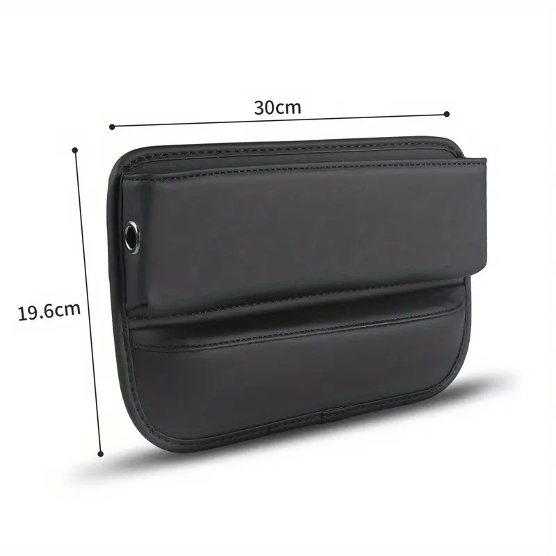 Universal Car Seat Gap Organizer PU Leather Auto Console Side Pocket Seat Crevice Storage Box Interior Accessory For BMW G30 F30