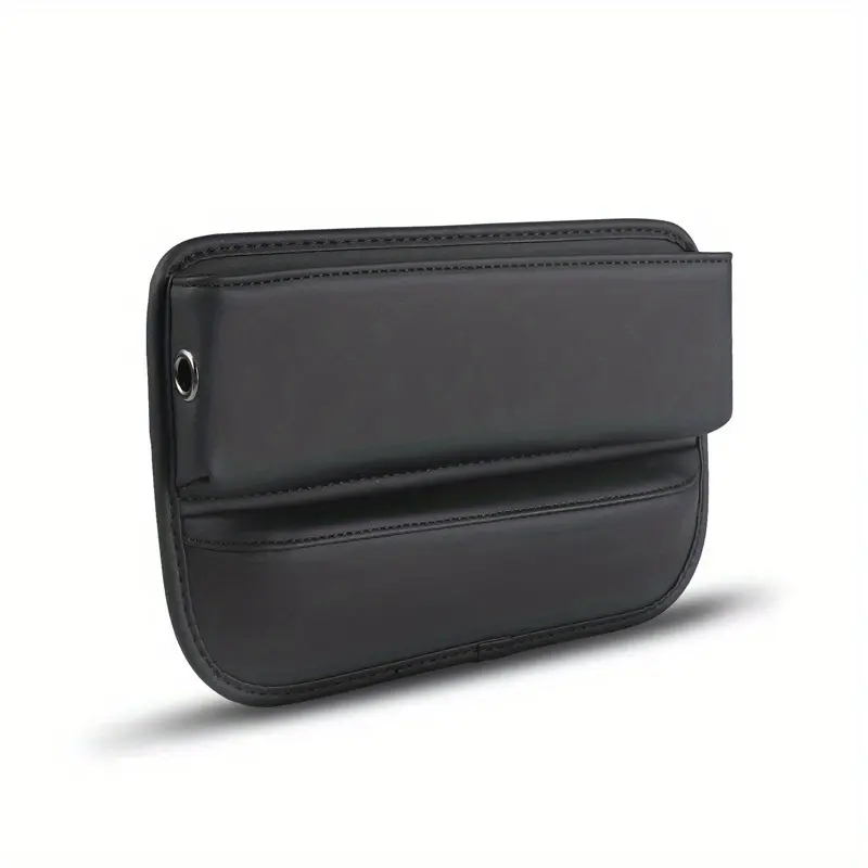 Universal Car Seat Gap Organizer PU Leather Auto Console Side Pocket Seat Crevice Storage Box Interior Accessory For BMW G30 F30