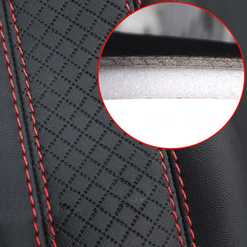 Car accessories seat belt PU Leather Safety Belt Shoulder Cover Breathable Protection Seat Belt Padding Pad Auto Interior Access