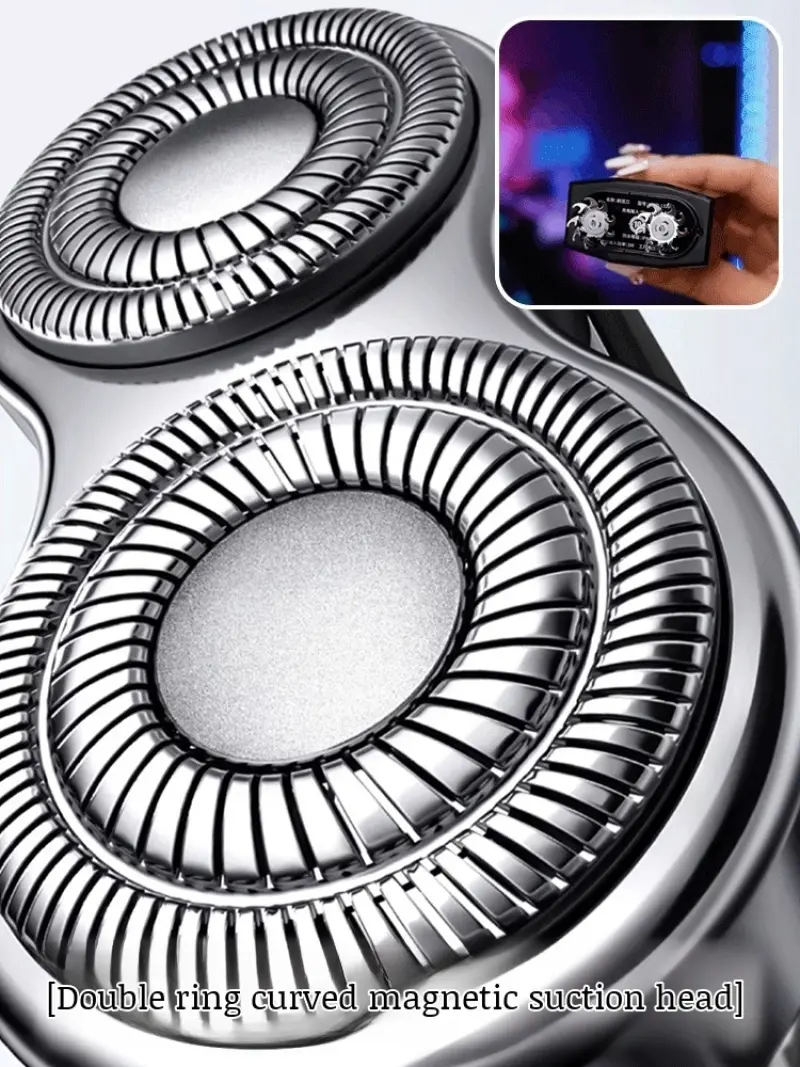 Digital Portable Razor Twin Engine Mecha Small Razor Electric High Power Razor