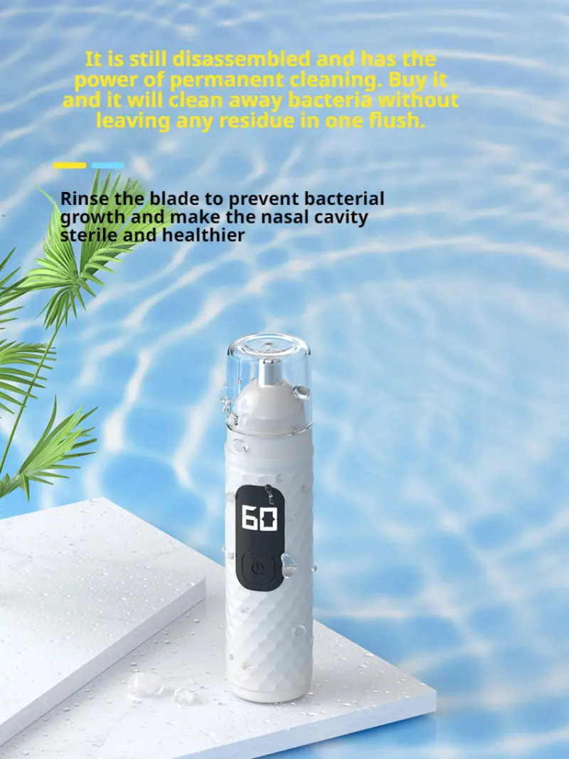 Men's Rechargeable Nose Hair Removal Nostril Cleaning Trimmer Nose Hair Cleaning Special Tool