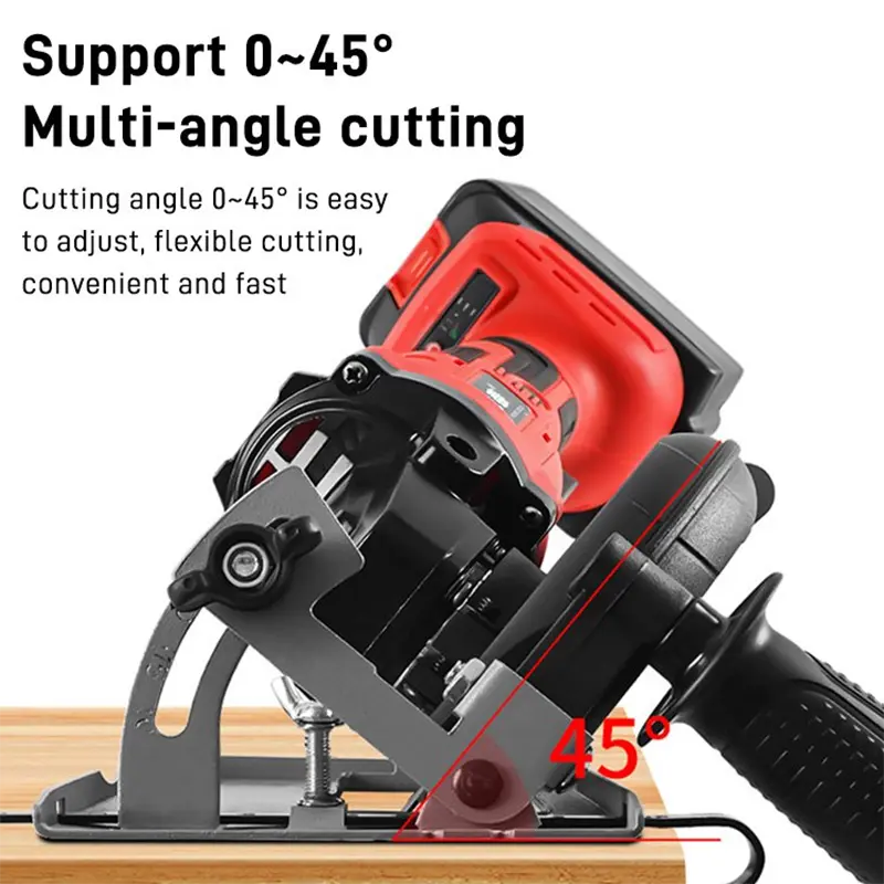Grinder bracket Angle Grinder Converter To Cutting Machine Electric Circular Saw Bracket Base Adjustable 0-45°  Base Bracket