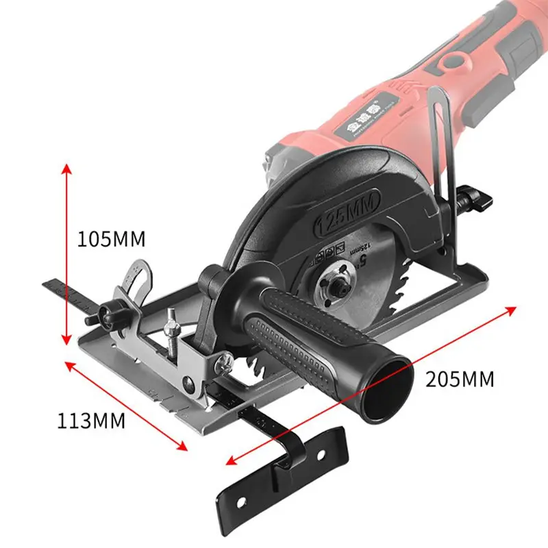 Grinder bracket Angle Grinder Converter To Cutting Machine Electric Circular Saw Bracket Base Adjustable 0-45°  Base Bracket