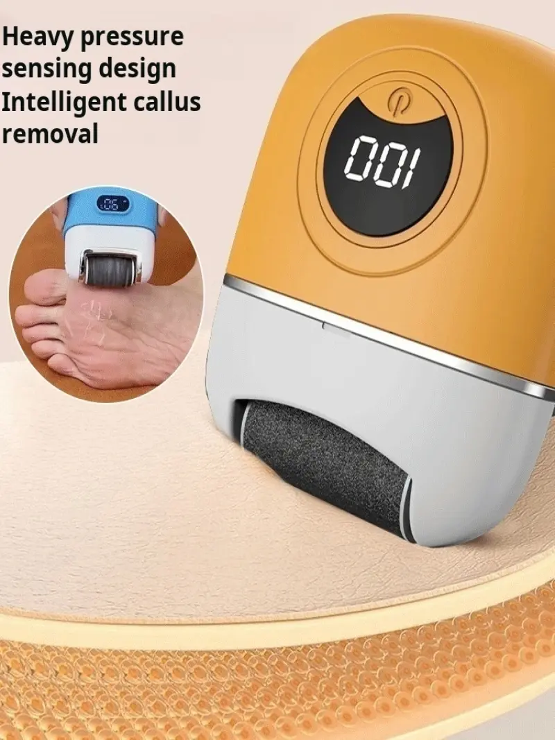 Sophisticated aesthetics Peeling machine Smooth callus removal Macaron color scheme pedicure