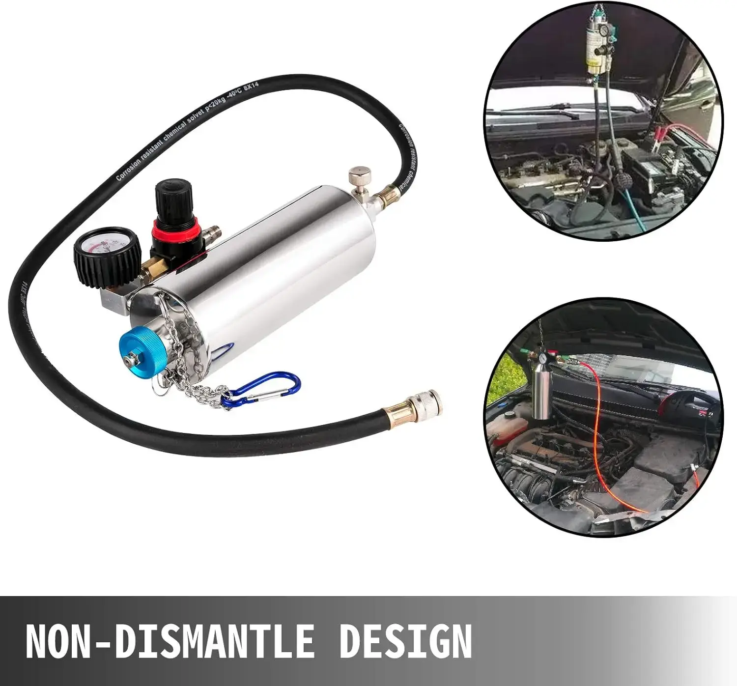 Non-dismantle Injector Cleaner 600ML Automotive Non-dismantle Gasoline Fuel Injector Tester and Cleaner
