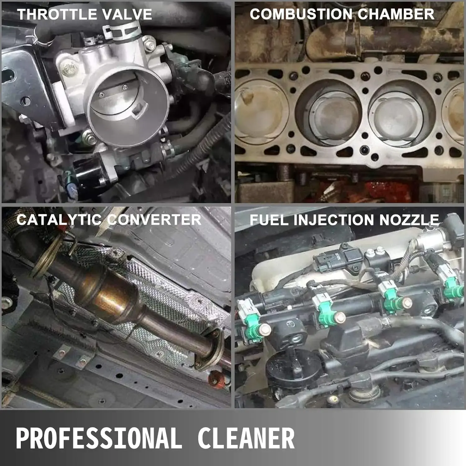 Non-dismantle Injector Cleaner 600ML Automotive Non-dismantle Gasoline Fuel Injector Tester and Cleaner