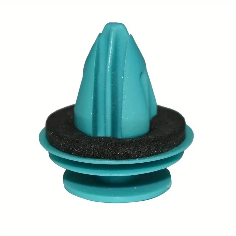 50 Pcs Green Nylon Retaining Clip，Car rivet clip door trim bumper fastener is applicable to BMW E53 E60 E61 E39 E46 E52