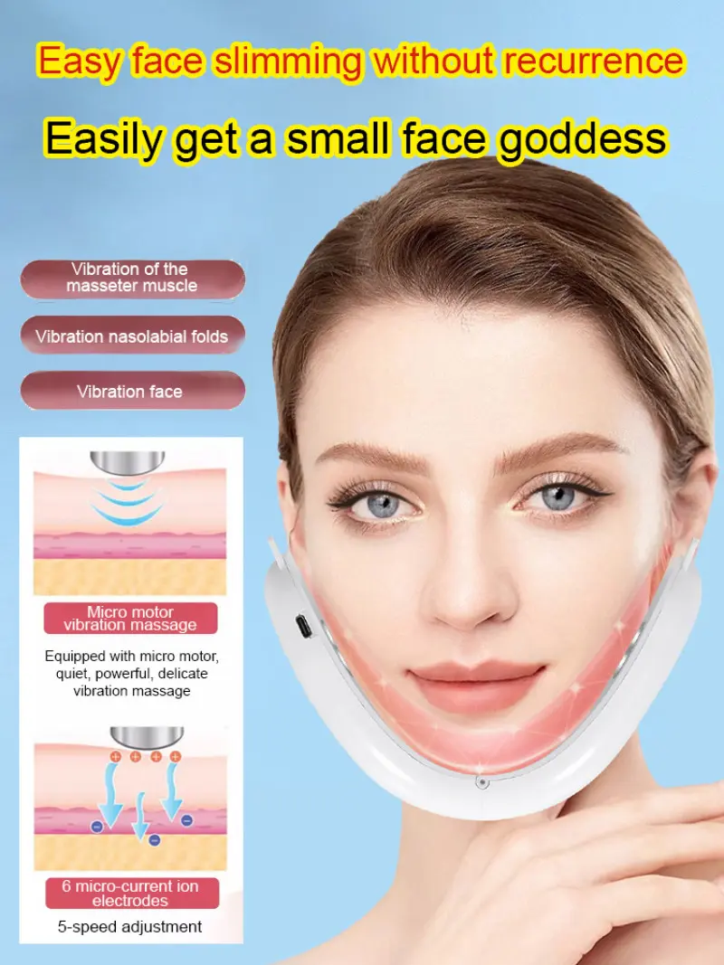 Firming and shaping face slimming microcurrent highfrequency beauty trument