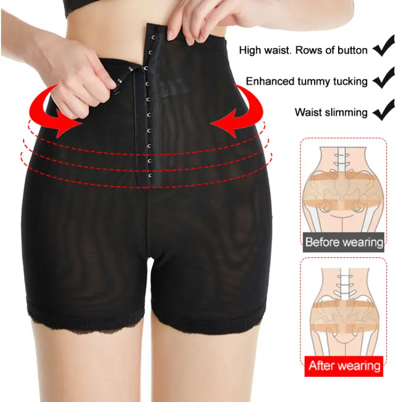High Waist Girdle Pants Slimming Corset Pants Tummy Control Underwear shaping pants