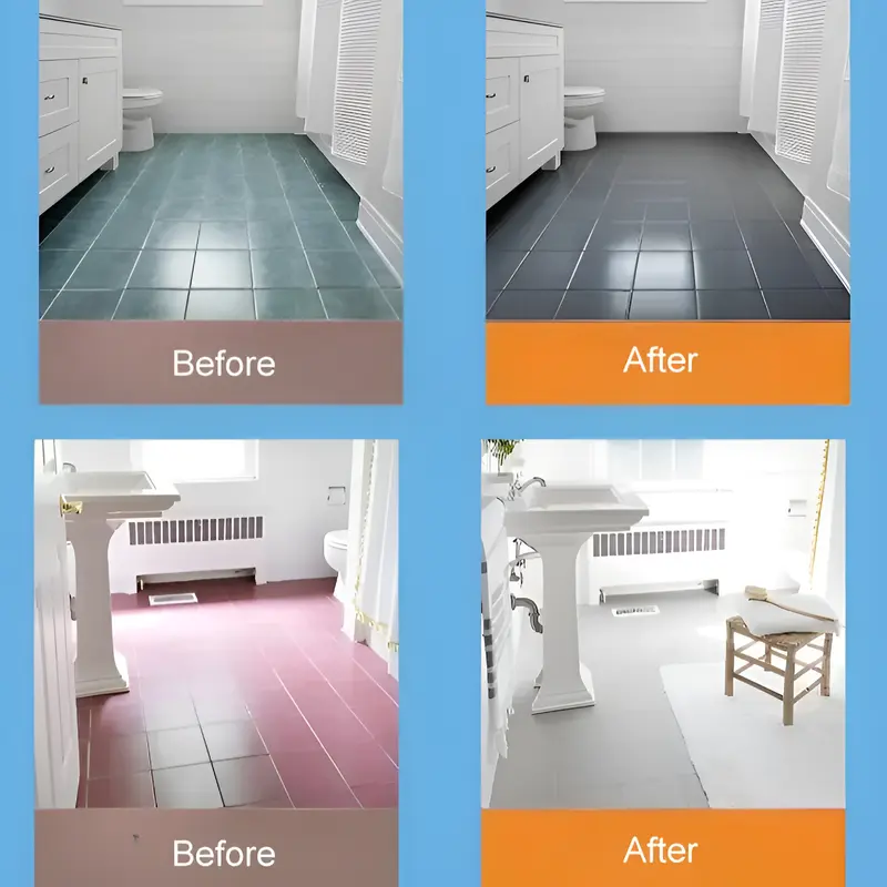 Floor Renovation Paint Household Paint Renovation Bathroom Wall Floor Colorchanging Paint Deep Penetration Floor Paint
