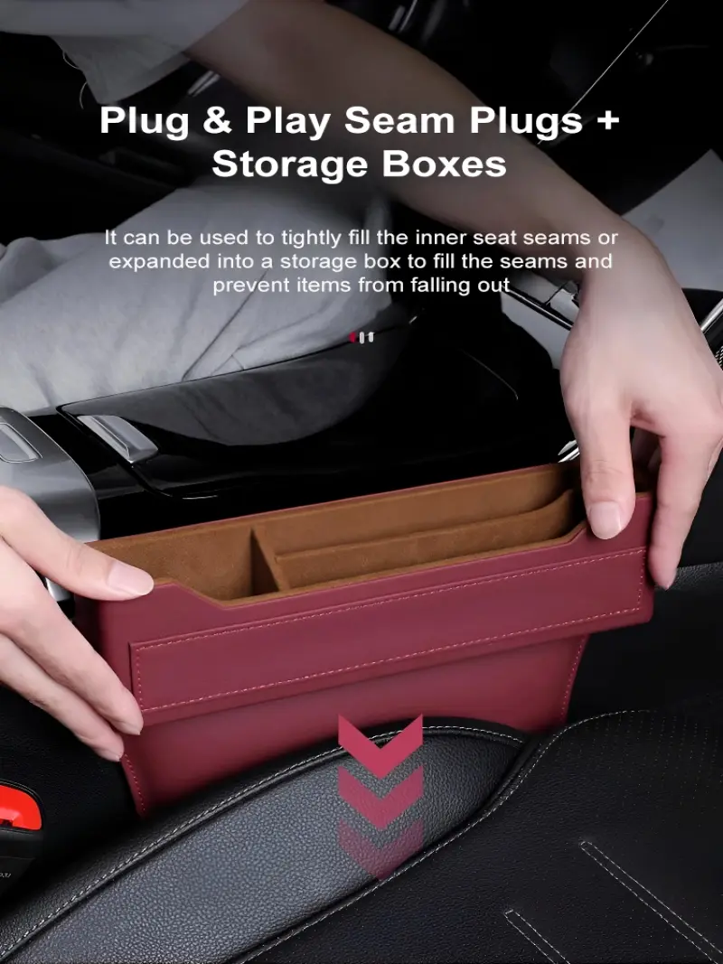 Car storage box multifunctional seat gap storage car storage box car accessories car storage bag