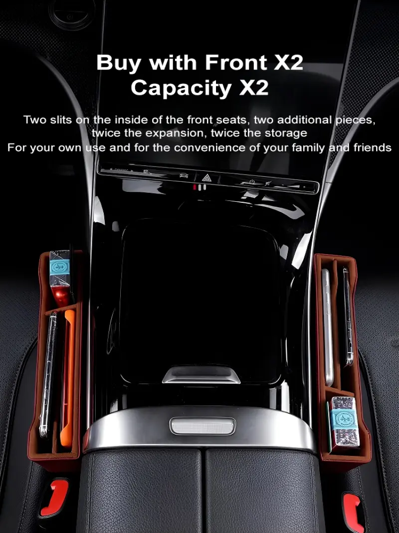 Car storage box multifunctional seat gap storage car storage box car accessories car storage bag
