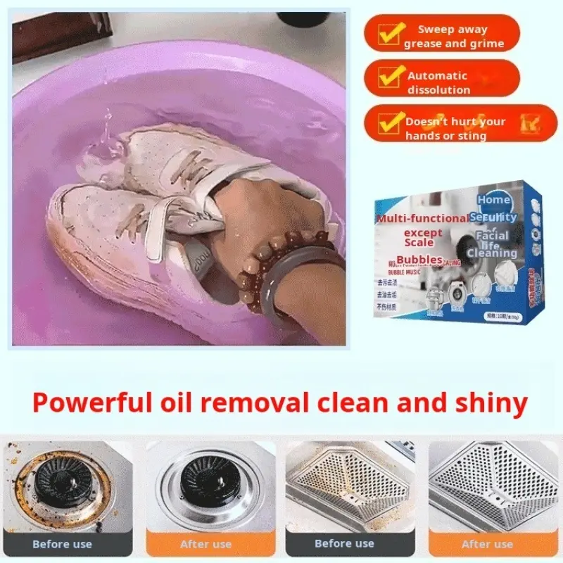 Multipurpose Descaling Bubble Fun Multiclothes Washing Machine Tank Cleaning Multipurpose Cleaner