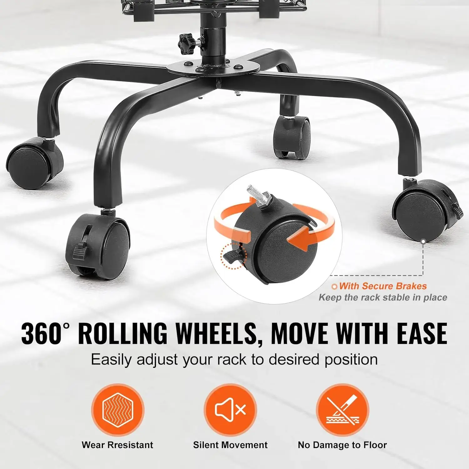 Greeting Cards Display Rack,32 Pockets Rotating Postcard Brochure Display Stand,360° Spinning Card Display Rack with Sign Holder