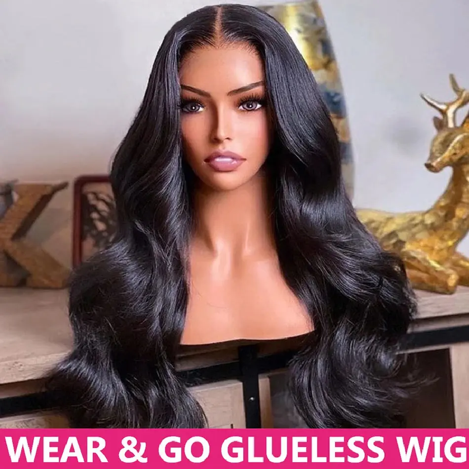 Wear And Go 5X5 Body Wave Glueless Wig Human Hair Ready To Wear  Brazilian Hd Lace Wig 13x6 360 Human Hair For Women Preplucked