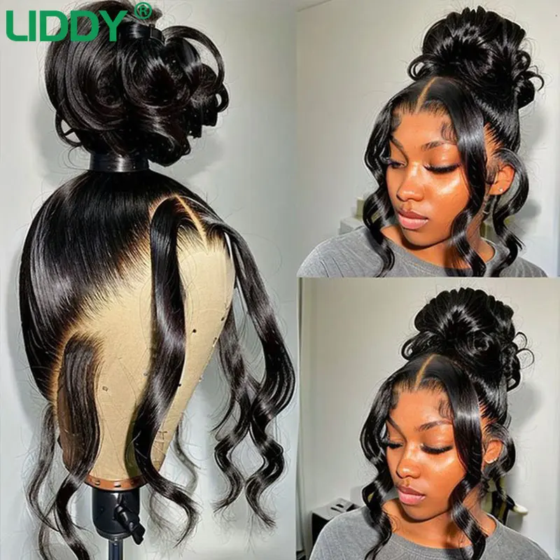 360 Full Lace Wig 32Inch Body Wave 13x4 13x6 HD Transparent Lace Front Wigs Human Hair Wigs For Women Brazilian Lace Wig On Sale