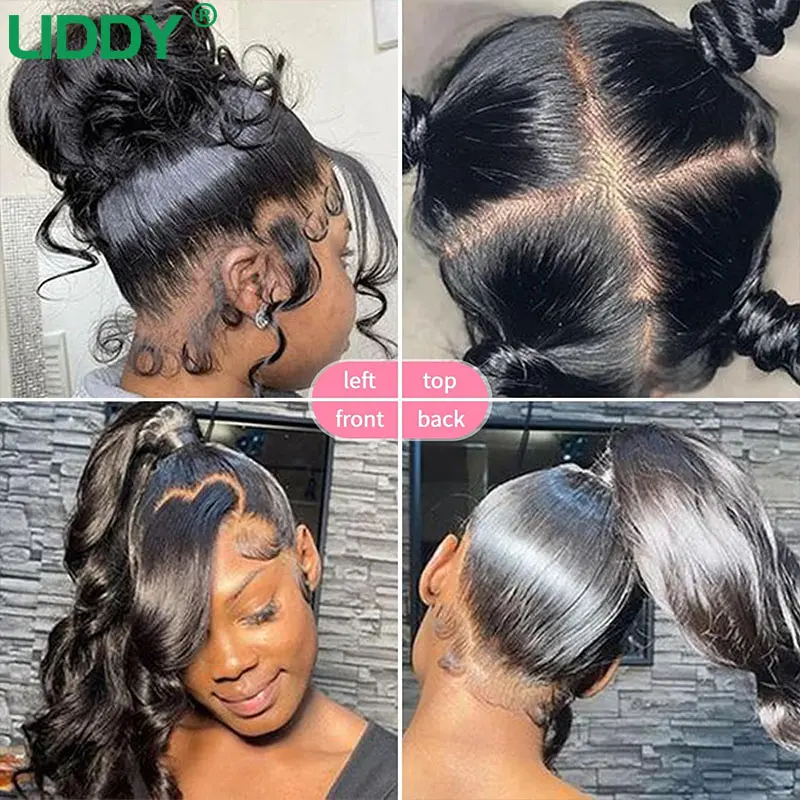 360 Full Lace Wig 32Inch Body Wave 13x4 13x6 HD Transparent Lace Front Wigs Human Hair Wigs For Women Brazilian Lace Wig On Sale