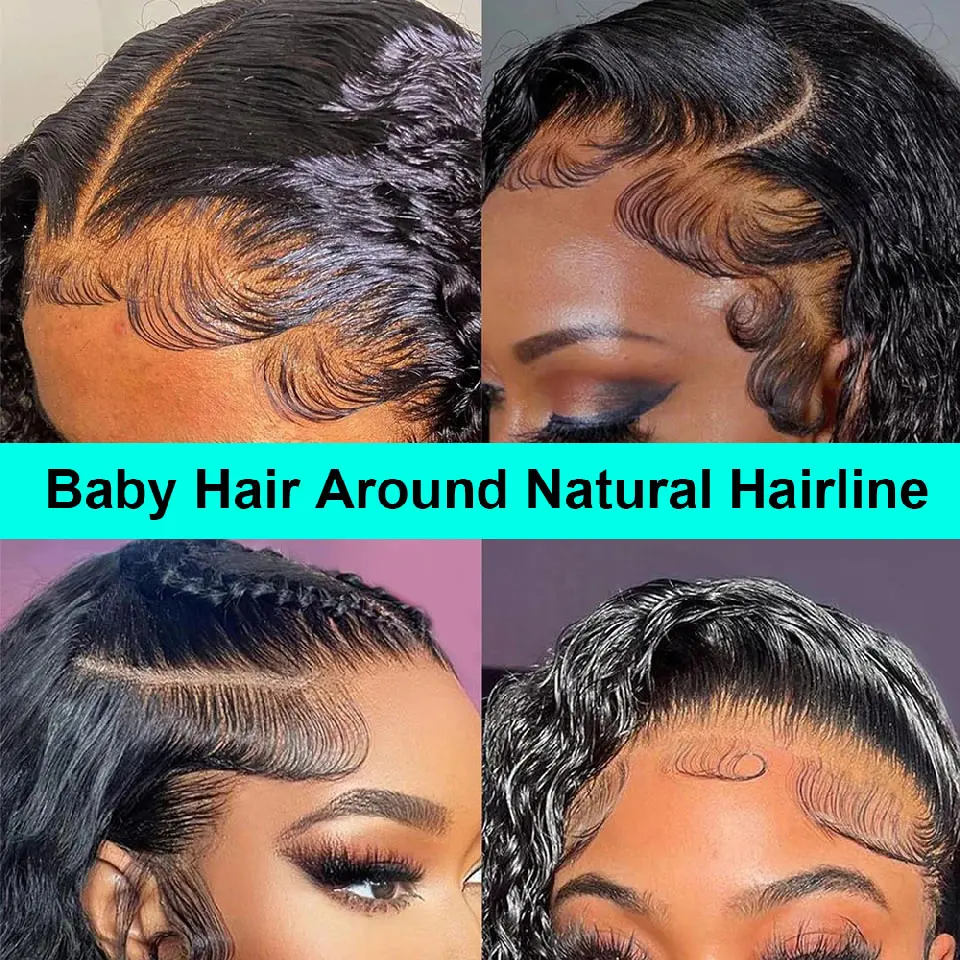 Wear And Go Glueless Human Hair Wig  360 13x4 Curly Wigs 5x5 Glueless Wig Human Hair Ready To Wear Deep Wave Wig Preplucked