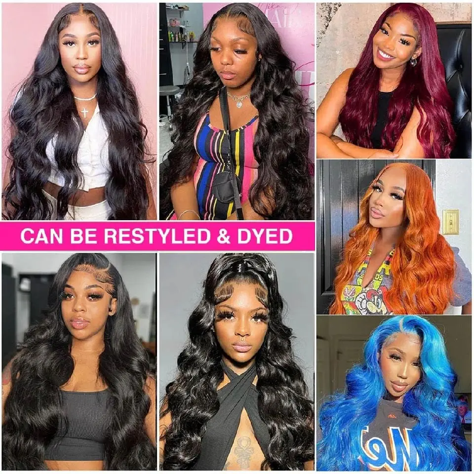 Glueless Wig Human Hair Ready To Wear Body Wave Pre Bleached Hairline 5x5 Lace Closure Wig Wear And Go Glueless Wig Pre Plucked