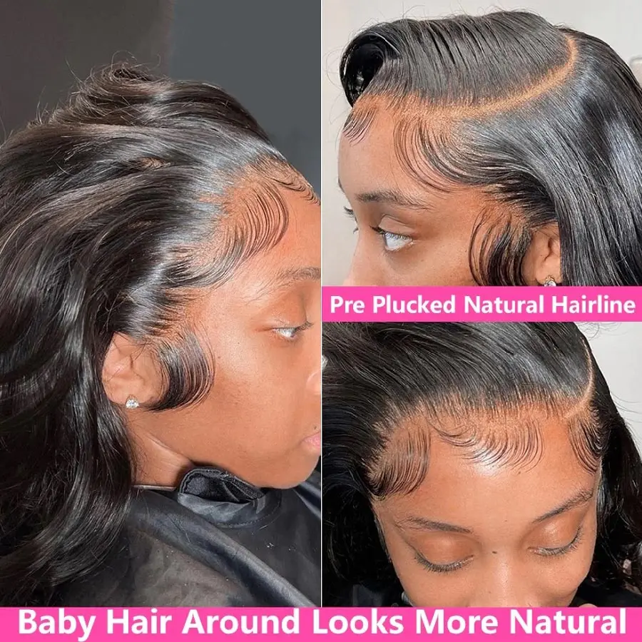 Body Wave 5x5 Glueless Wig Human Hair Ready To Wear 30 Inch  Hd Lace Wig 13x6 Human Hair 13x4 360 Lace Front Human Hair Wig