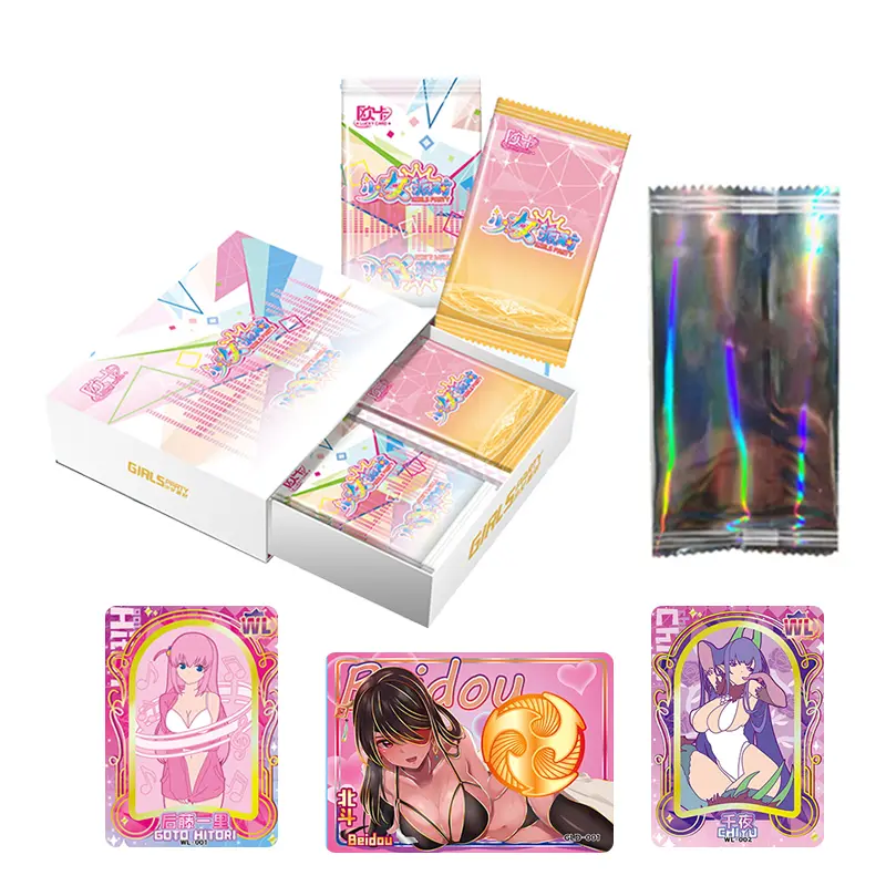Goddess Story Collection Cards Box Booster Monster Girl Encyclopedia PR Anime Playing Game Cards
