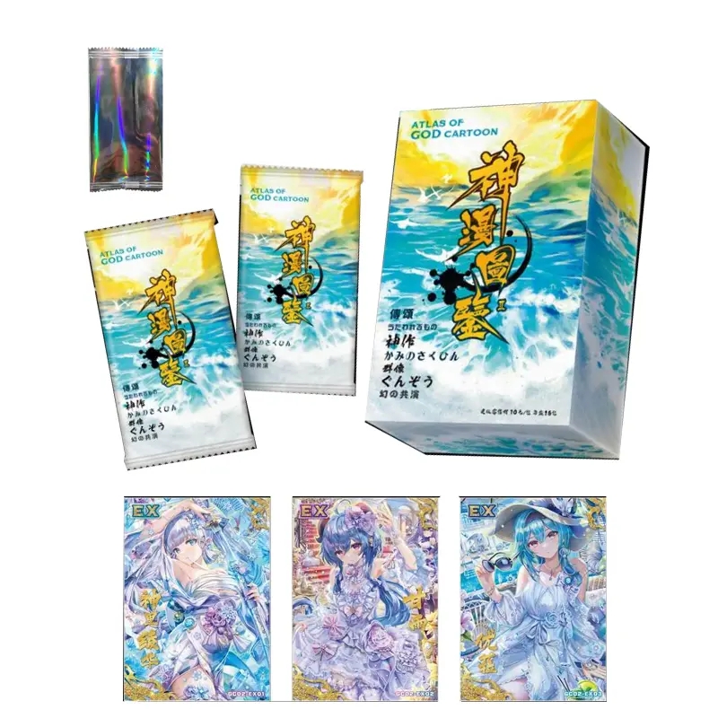 Goddess Story Collection Cards Box Booster Monster Girl Encyclopedia PR Anime Playing Game Cards