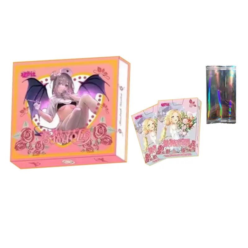 Goddess Story Collection Cards Box Booster Monster Girl Encyclopedia PR Anime Playing Game Cards