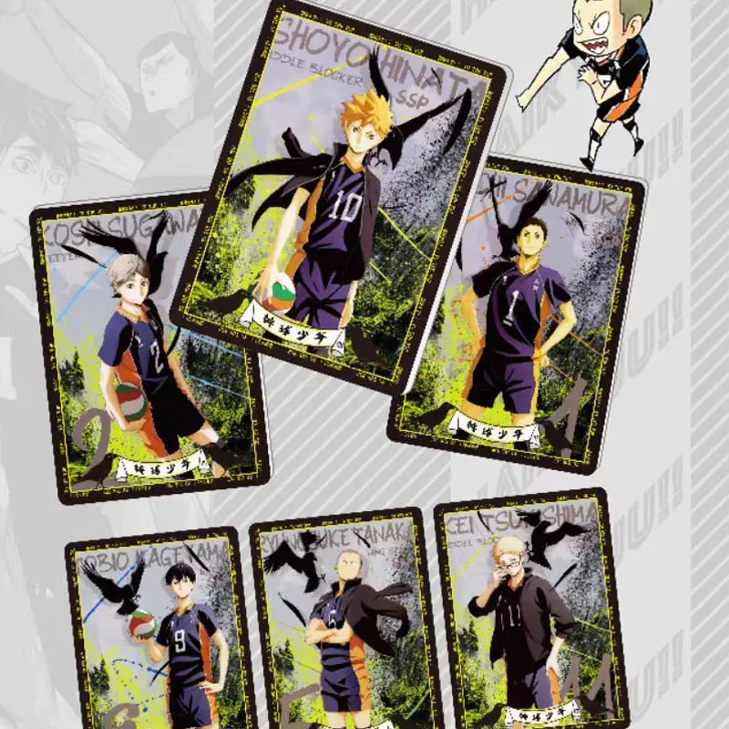 Haikyuu Collection Cards FU YOU Universe Premium New Original Rare Character Booster Box Playing Collectible Cards