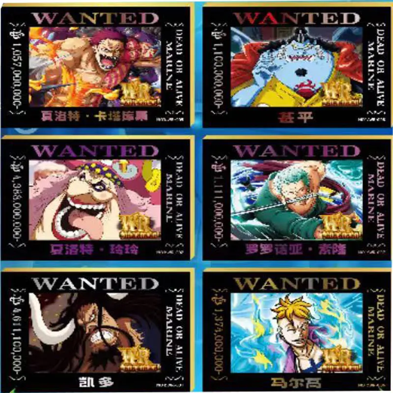 One Piece  Cards Guoka Booster Box Card For Birthday Children Games Playing Party Toy