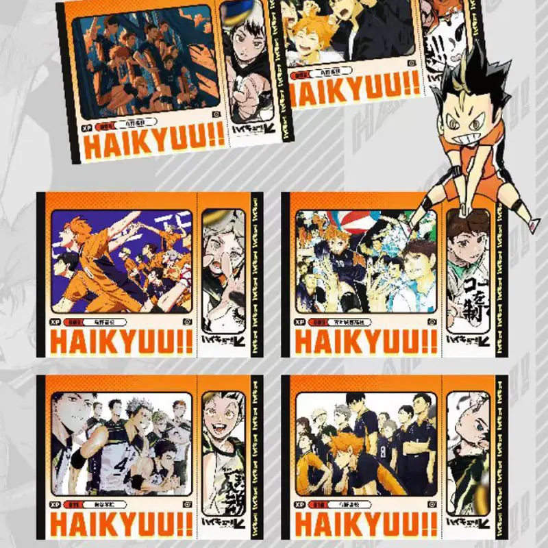 Haikyuu Collection Cards FU YOU Universe Premium New Original Rare Character Booster Box Playing Collectible Cards