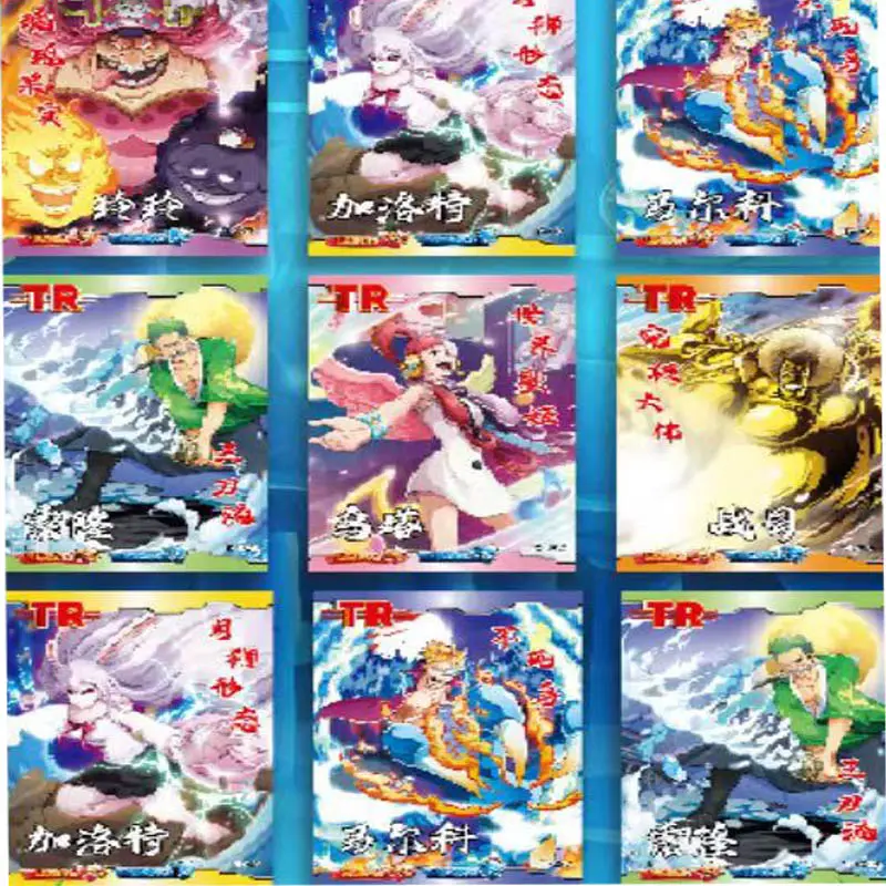 One Piece  Cards Guoka Booster Box Card For Birthday Children Games Playing Party Toy