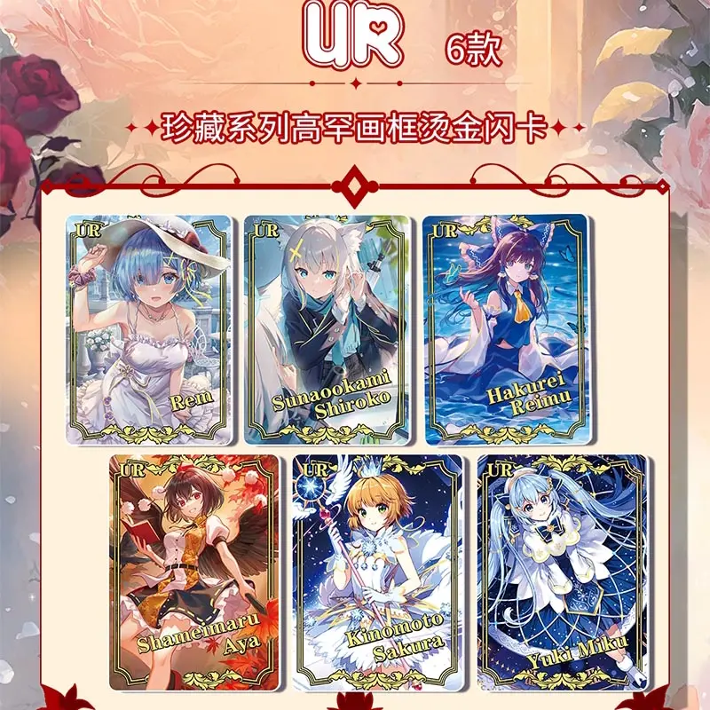 Goddess Story Collection Cards Booster Box Ns 1m13 2m13 Rare Anime Playing Party Board Game Toys For Children