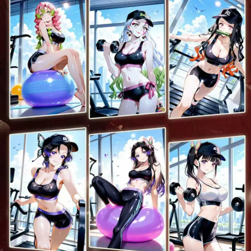 120Pcs/Demon Slayer Wave1 Chong Er Culture  9*15cm Collection Card Wholesale Cute Anime Character Hobbies Gift