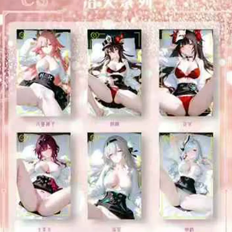 2025 New Goddess Story Girl Cards A5 Size Star Rhythm Wave 2 Various Cute Waifu Playing Cards Tables Games
