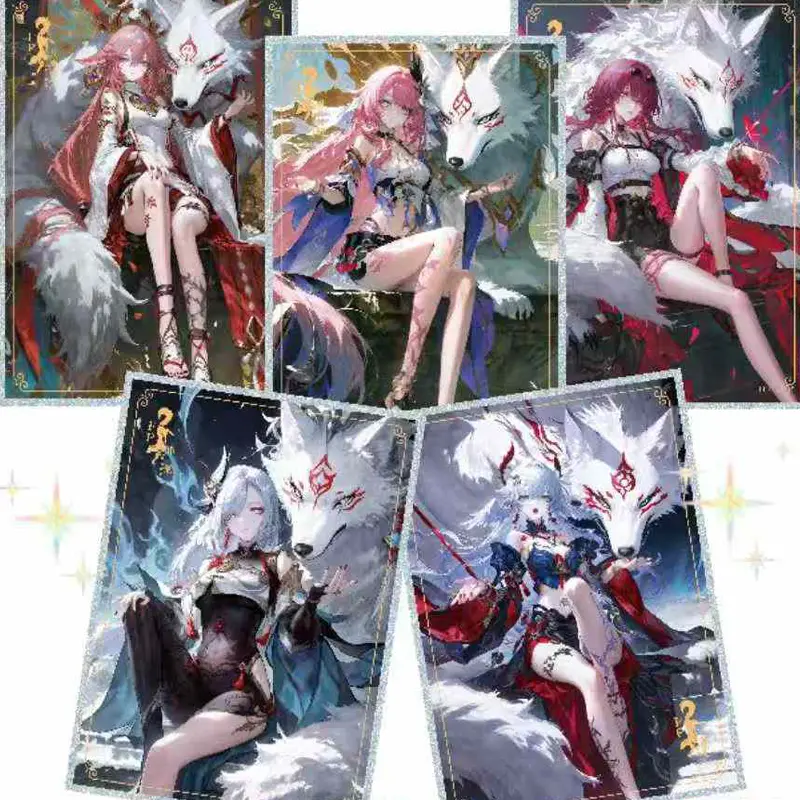 Lastest Goddess Story Wave 1 First Love Yu Qing Club A4 Acrylic Collection Cards Sexy Anime Character Cards Hobbies Gift