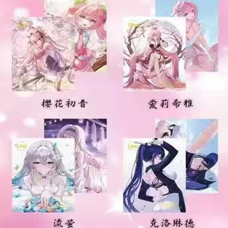 2025 Goddess Story Yu Xin High Quality A5 Collection Card Booster Box Wholesale Board Game Child Toys And Hobbies Gift