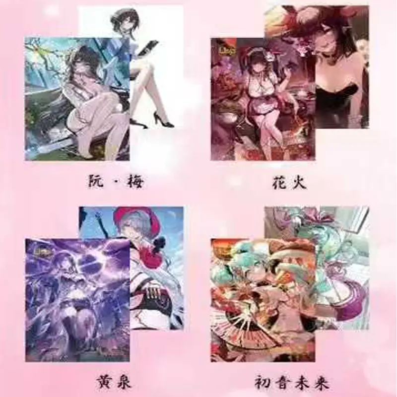 2025 Goddess Story Yu Xin High Quality A5 Collection Card Booster Box Wholesale Board Game Child Toys And Hobbies Gift